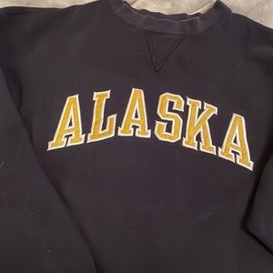 Classic Alaska Embroidered Crewneck